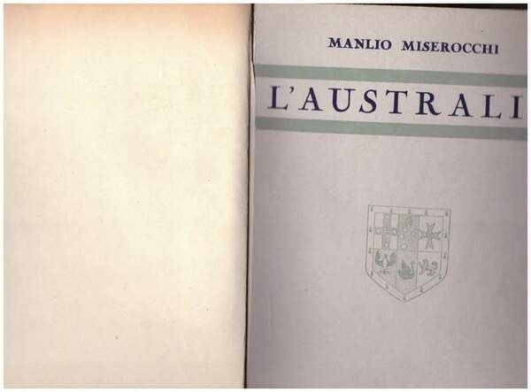 AUSTRALIA CONTINENTE MINORENNE (1940) | Immagine principale