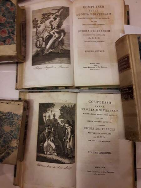 COMPLESSO DELLA STORIA UNIVERSALE scritta dagli autori i piu' distinti …