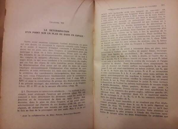 LA GEOMETRIE SPONTANEE DE L'ENFANT