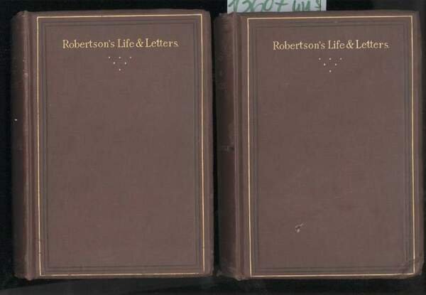 LIFE AND LETTERS (1866)