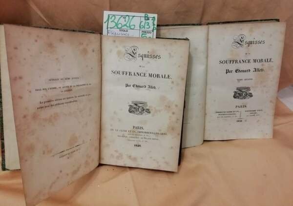 ESQUISSES DE LA SOUFFRANCE MORALE(1828)