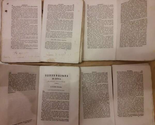 ISTITUZIONI DI LOGICA, METAFISICA ED ETICA- 4 voll.(1830/1831) | Immagine Gallery 6