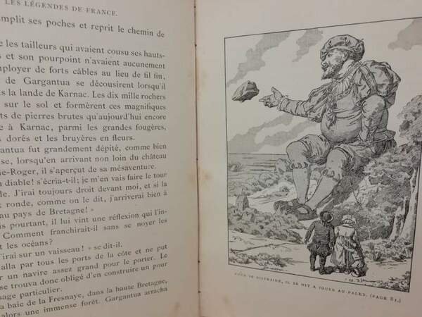 LES LEGENDES DE FRANCE (1885)