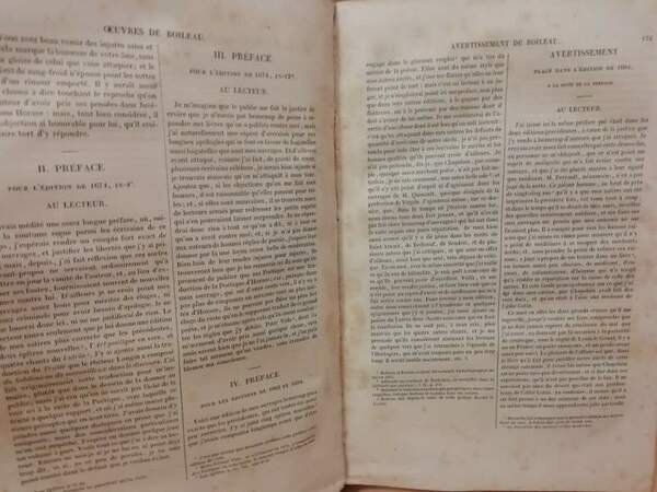 OEUVRES COMPLETES DE BOILEAU DESPREAUX precedees des ouvres de malherebe … | Immagine Gallery 7