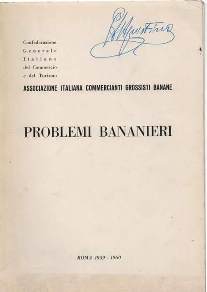 PROBLEMI BANANIERI (1959)