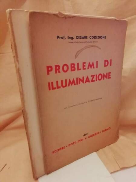 PROBLEMI DI ILLUMINAZIONE(1950)
