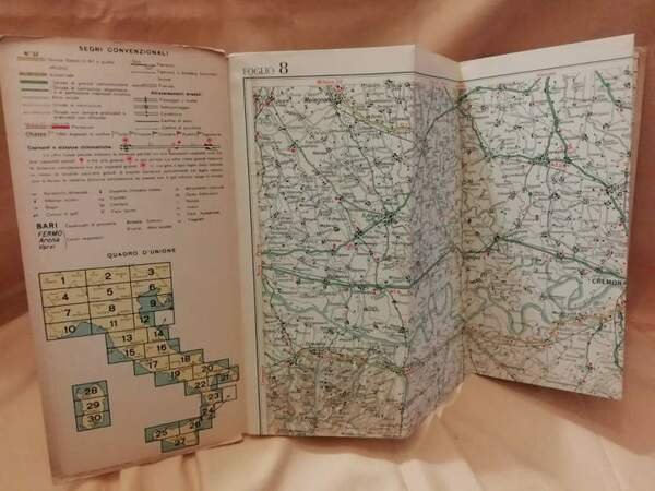 CONSOCIAZIONE TURISTICA ITALIANA. CARTA AUTOMOBILISTICA AL 200000. FOGLIO 8 | Immagine Gallery 4