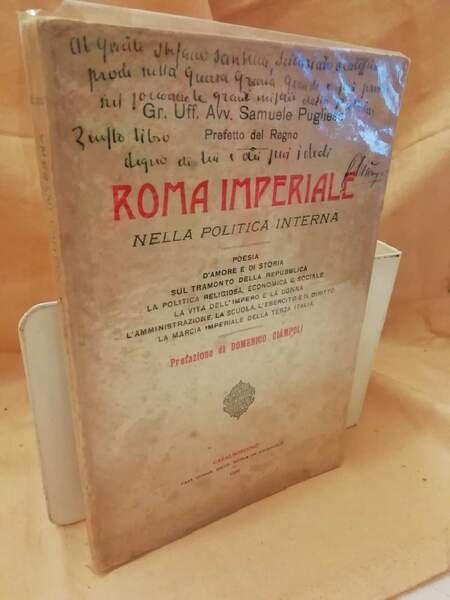 ROMA IMPERIALE NELLA POLITICA INTERNA (1926)