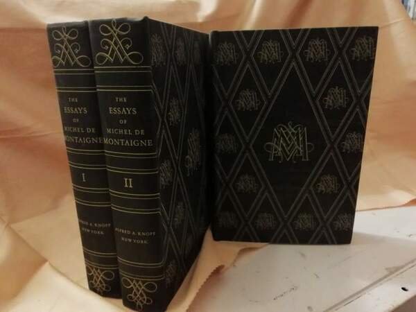 THE ESSAYS OF MICHEL DE MONTAIGNE-3 VOLL.(1934)