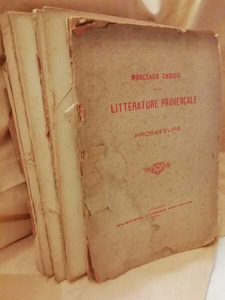MORCEAUX CHOISIS DE LA LITTERATURE PROVENCALE (1899) | Immagine principale