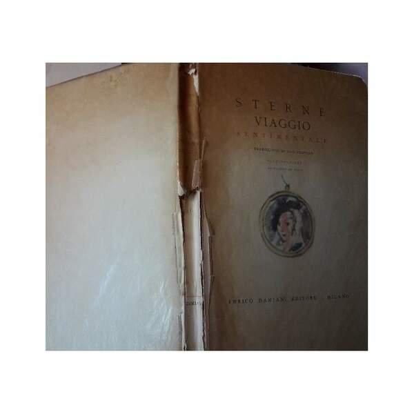 VIAGGIO SENTIMENTALE-traduzione di ugo foscolo illustrazioni di Filippo De Pisis(1944)