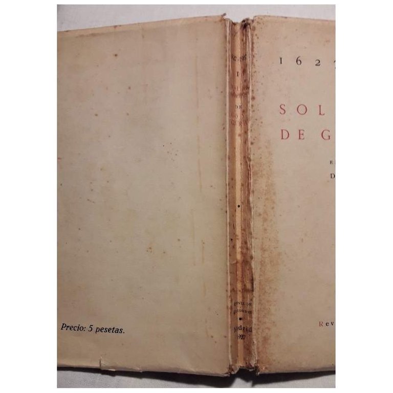 1627-1927 I SOLEDADES DE GONGORA( 1927)