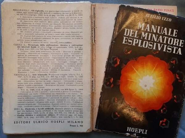 MANUALE DEL MINATORE ESPLOSIVISTA("FOCHINO")(1953)