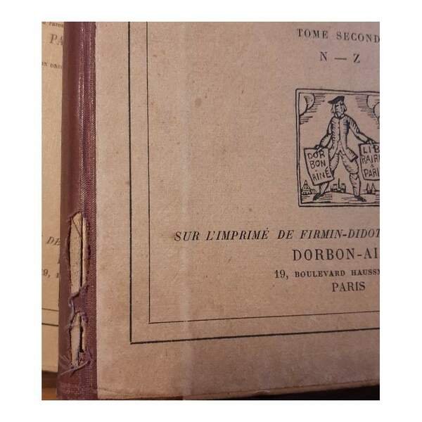 MANUEL DU LIBRAIRE ET DE L'AMATEUR DE LIVRES CONTENANT: 1' …