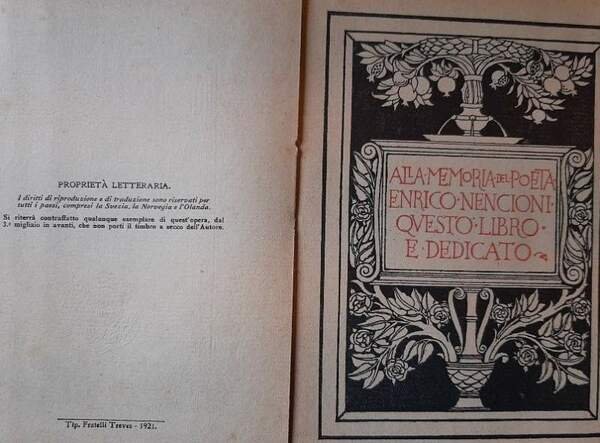 LE ELEGIE ROMANE(1921)