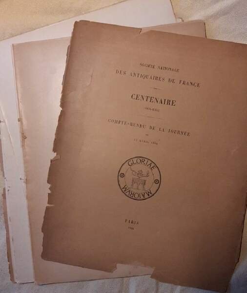 CENTENAIRE(1804-1904) COMPTE-RENDU DE LA JOURNEE DU LE AVRIL 1904 | Immagine principale