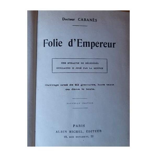 FOLIE D'EMPEREUR | Immagine principale