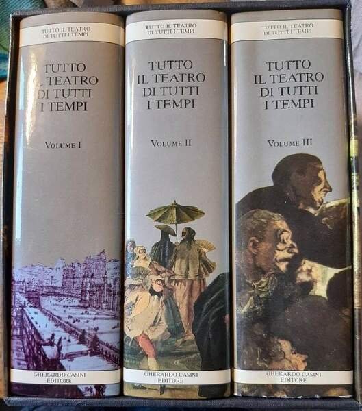 TUTTO IL TEATRO DI TUTTI I TEMPI- 3 VOLL. IN … | Immagine principale