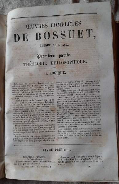 OEUVRES COMPLETES DE BOSSUET EVEQUE DE MEAUX, CLASSEES POUR LA …
