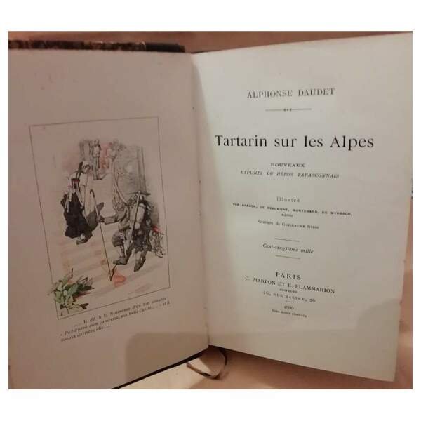 TARTARIN SUR LES ALPES (1886)