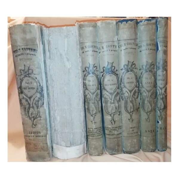 USI E COSTUMI DI TUTTI I POPOLI DELL'UNIVERSO ovvero storia …