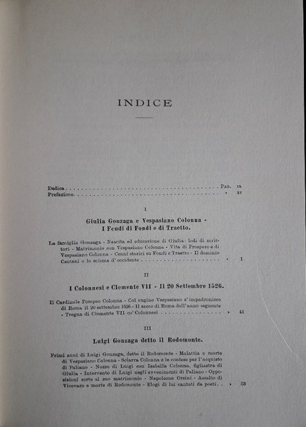 GIULIA GONZAGA contessa di Fondi e il movimento religioso femminile …