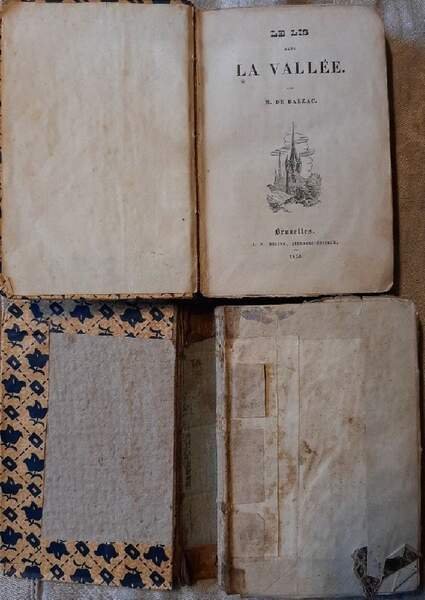 LE LIS DANS LA VALLEE- 2 tomi-( 1836)