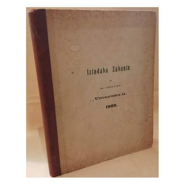 IZINDABA ZABANTU umnyaka 11 (1922)
