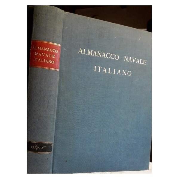ALMANACCO NAVALE ITALIANO(1937)