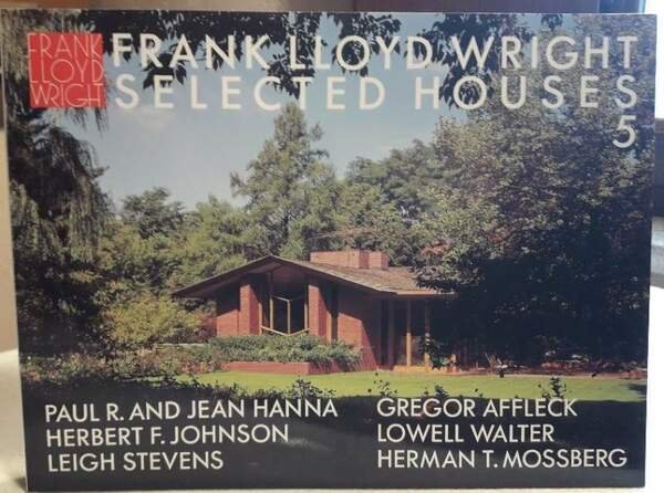 FRANK LLOYD WRIGHT SELECTED HOUSES - 8 VOLL.(1991)
