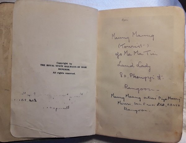 GUIDE TO BANKOK WITH NOTES ON SIAM(1928)