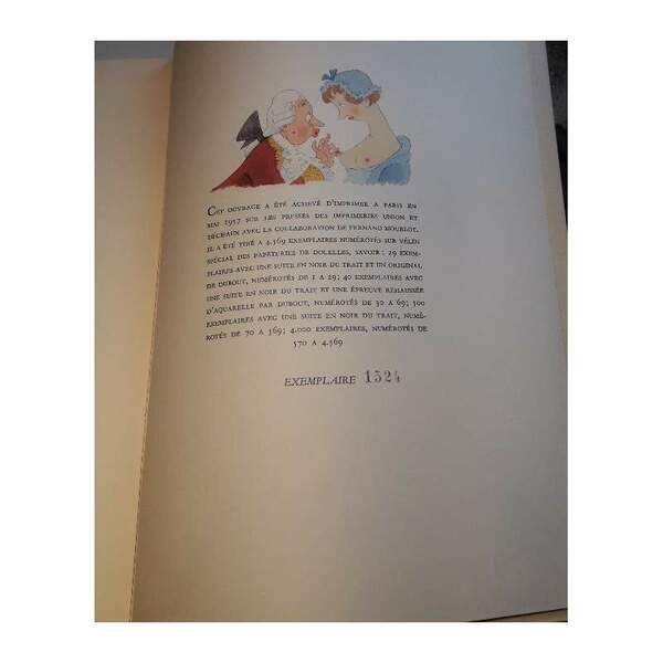 LA MUSE LIBERTINE-FLORILEGE DES POETES SATYRIQUES avec 40 aquarelles originales …