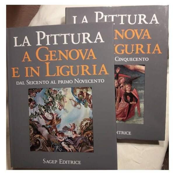 LA PITTURA A GENOVA E IN LIGURIA-2 VOLL. IN COFANETTO(1987)