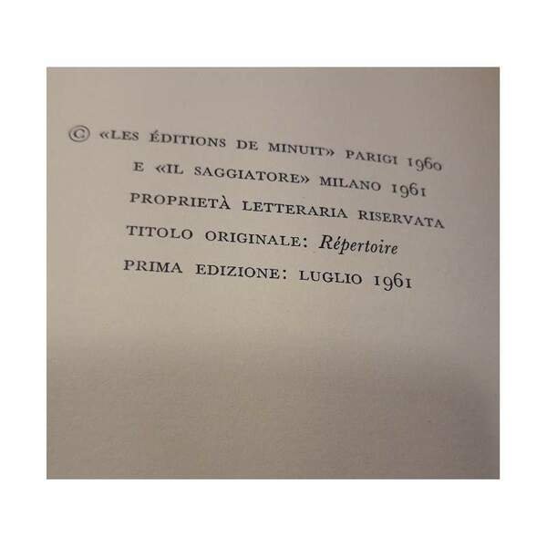 REPERTORIO (1961) | Immagine Gallery 7