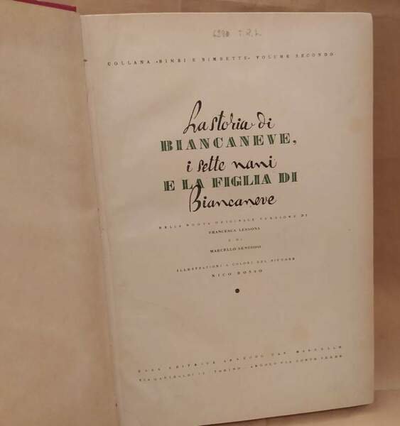 LA STORIA DI BIANCANEVE, I SETTE NANI E LA FIGLIA …