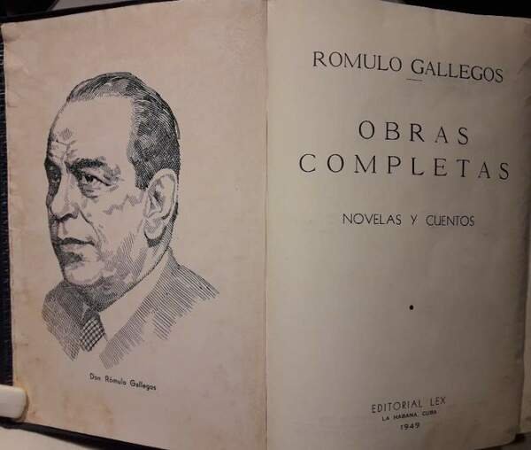 ROMULO GALLEGOS, OBRAS COMPLETAS (1949) | Immagine Gallery 4