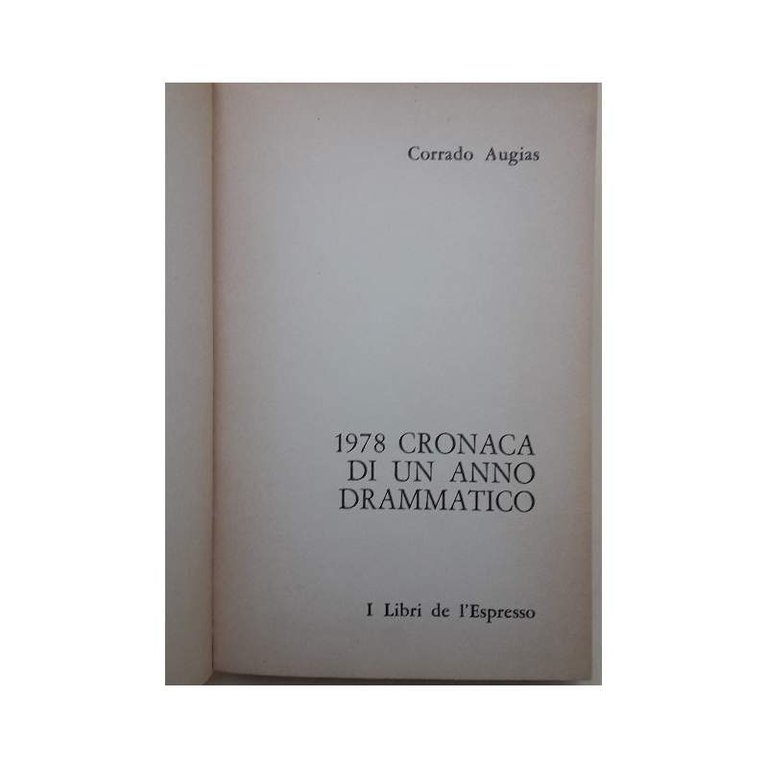 1978 CRONACA DI UN ANNO DRAMMATICO(1978)