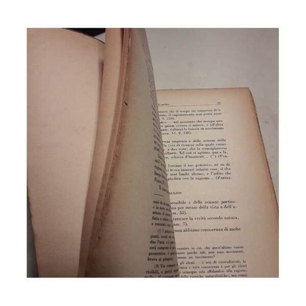 LA SCIENZA NELL'ANTICHITA' CLASSICA-ANTOLOGIA FILOSOFICA( 1949)