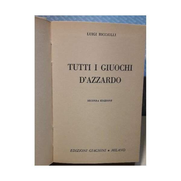 TUTTI I GIUOCHI D'AZZARDO(1966)