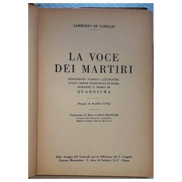 LA VOCE DEI MARTIRI-RIFLESSIONI STORICO LITURGICHE SULLE CHIESE STAZIONALI DI …