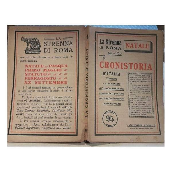 LA STRENNA DI ROMA PER IL 1917 OSSIA LA CRONISTORIA … | Immagine Gallery 9