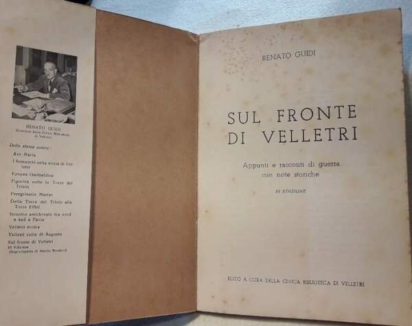SUL FRONTE DI VELLETRI- APPUNTI E RACCONTI DI GUERRA CON …