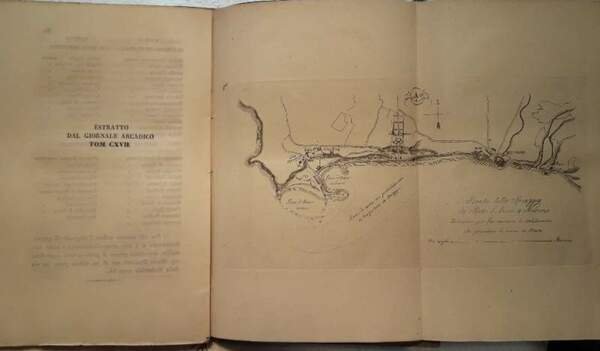 OSSERVAZIONI IDRAUTICHO-NATICHE SUI PORTI NERONIANO ED INNOCENZIANO IN ANZIO( 1848)