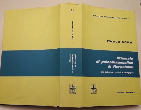 MANUALE DI PSICODIAGNOSTICA DI RORSCHACH (1980)