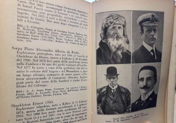 DIZIONARIO GENERALE DEGLI ESPLORATORI( 1939)