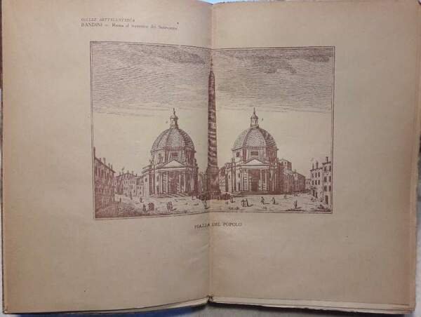 ROMA AL TRAMONTO DEL SETTECENTO-SCORCI D'AMBIENTE(1922)