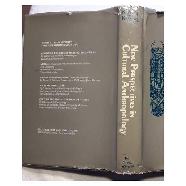 NEW PERSPECTIVES IN CULTURAL ANTHROPOLOGY(1971)