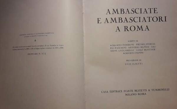AMBASCIATE E AMBASCIATORI A ROMA | Immagine Gallery 2
