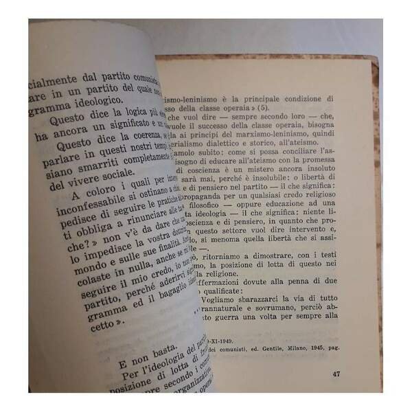 I CREDENTI E IL PARTITO COMUNISTA(EX ORE TUO...) (1957)