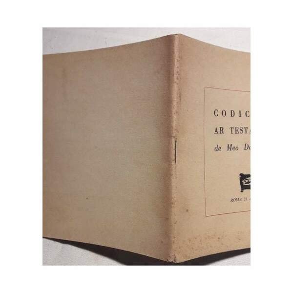 CODICILLO AR TESTAMENTO DE MEO DEL CACCHIO(1951)